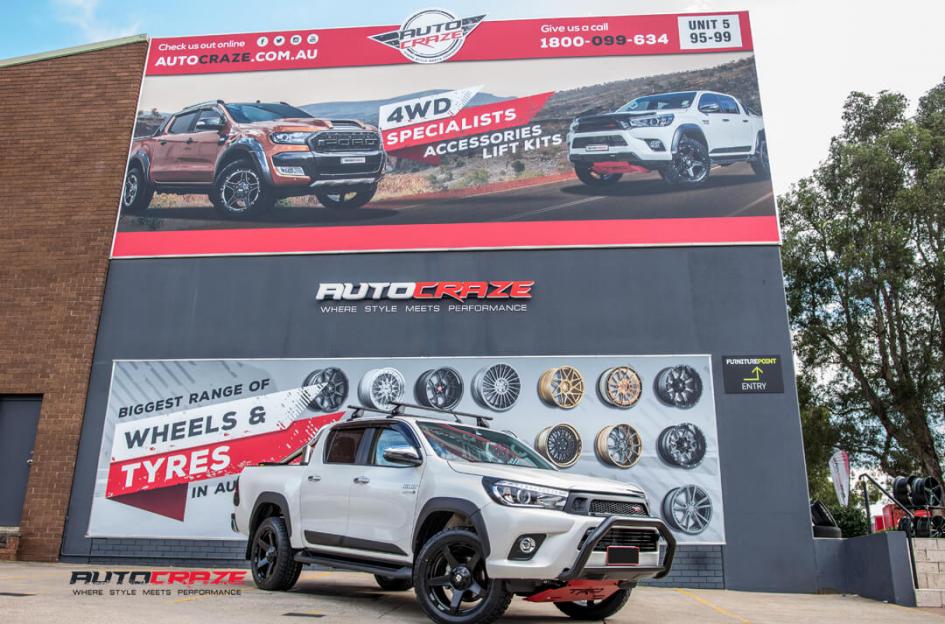 TOYOTA HILUX N80 4WD EXODUS MATTE BLACK